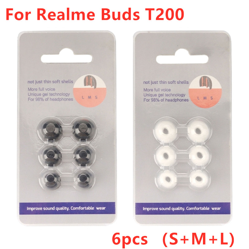 Wireless Earbuds Case - 6pcs Earphone Silicone Case For Realme