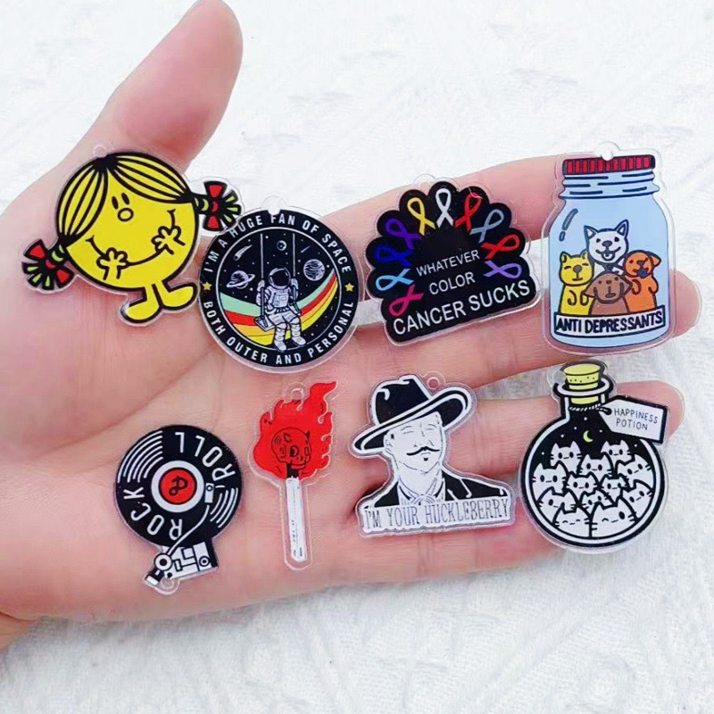 Phone Accessories Charms - 10pcs Halloween cartoon character charm creative