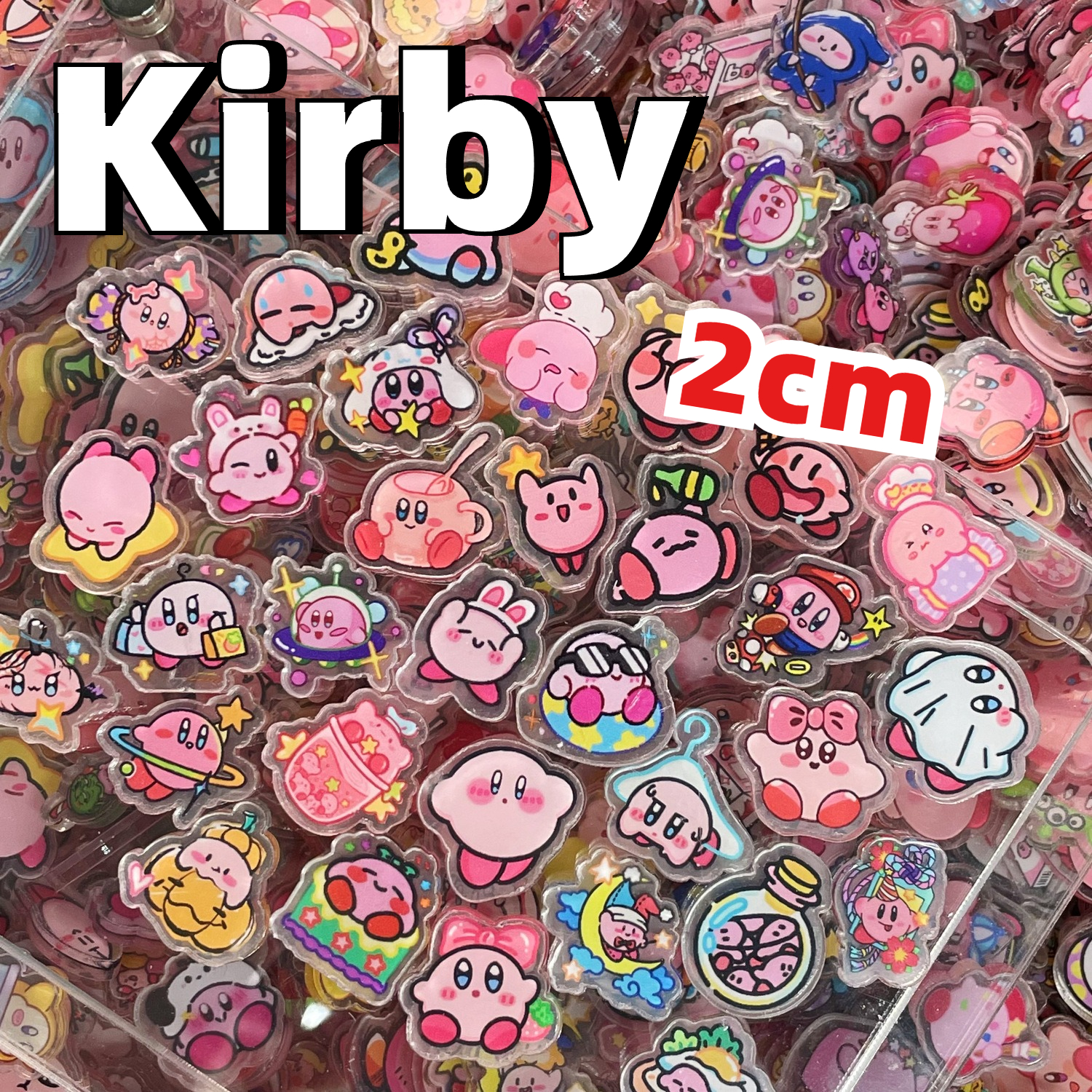 Phone Accessories Diy - 50/100 pieces of 1/2 cm Kirby