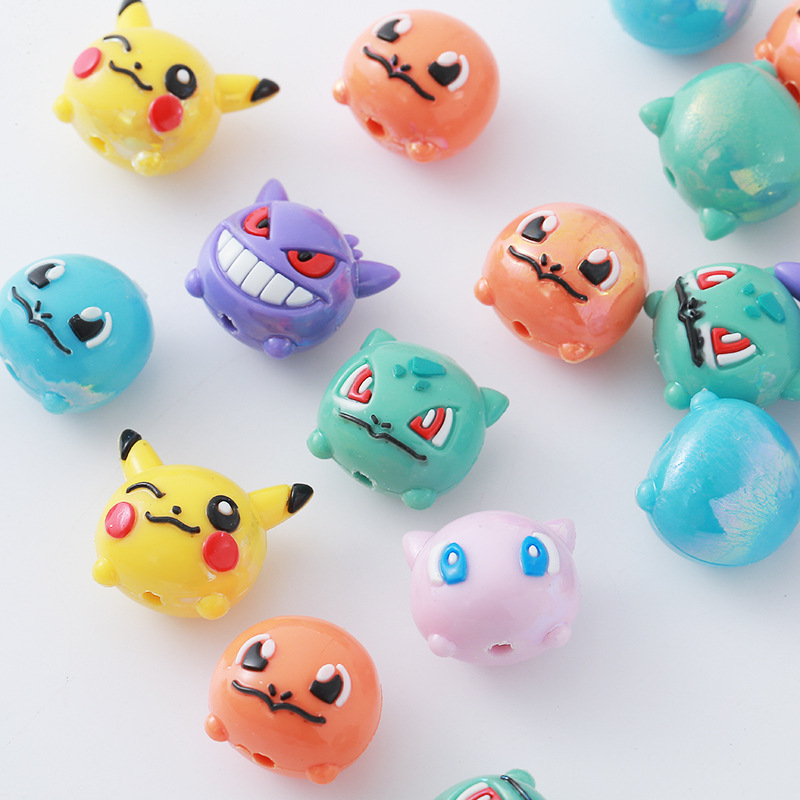 12pcs Pokémon Bead DIY Mobile  - Phone Accessories And Electronics ulasan dan harga