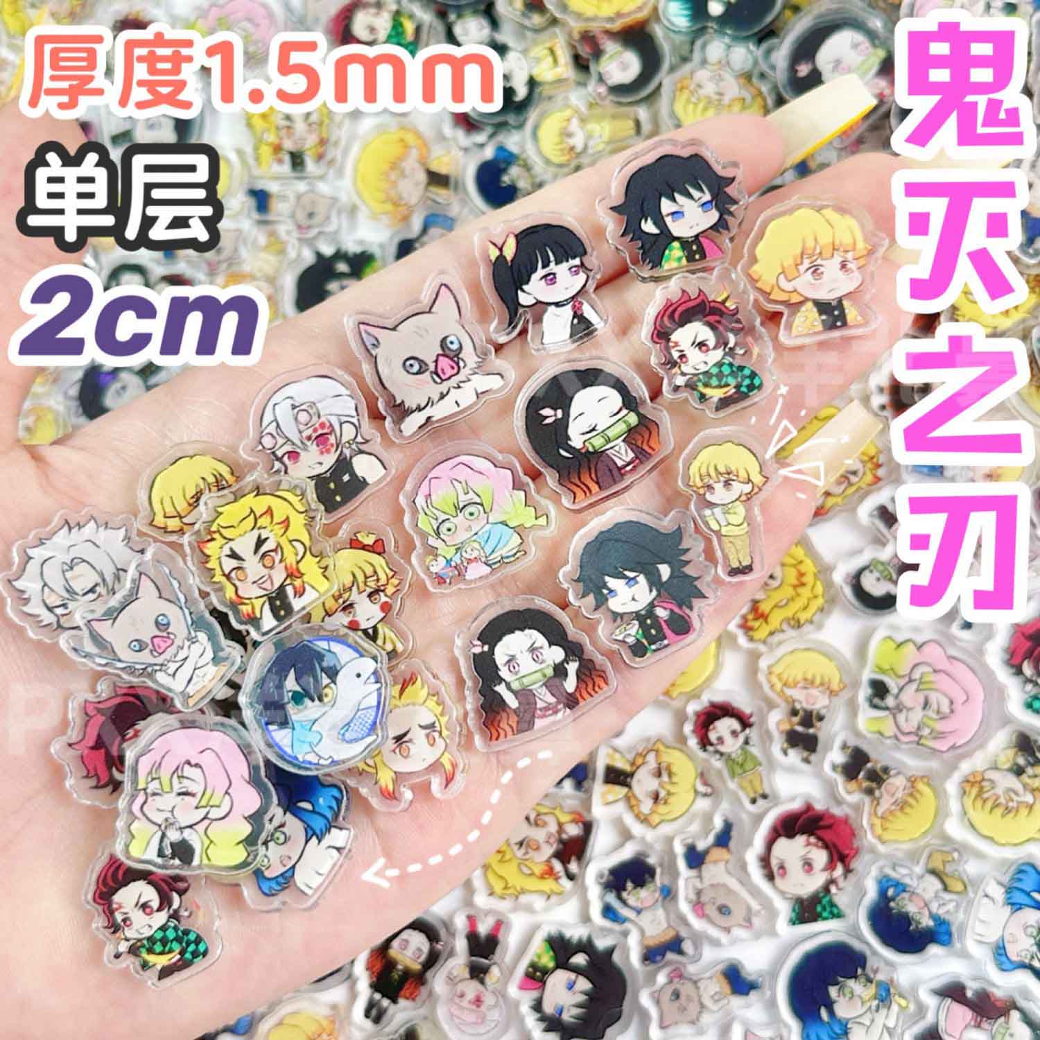 50/100Pcs 1/2cm Mini Demon Sla - Phone Accessories Diy ulasan dan harga