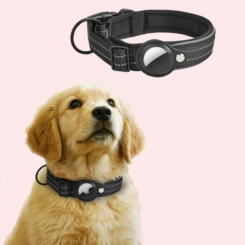 AirTag Dog Collar Reflective D - Airtag Holder Case ulasan dan harga