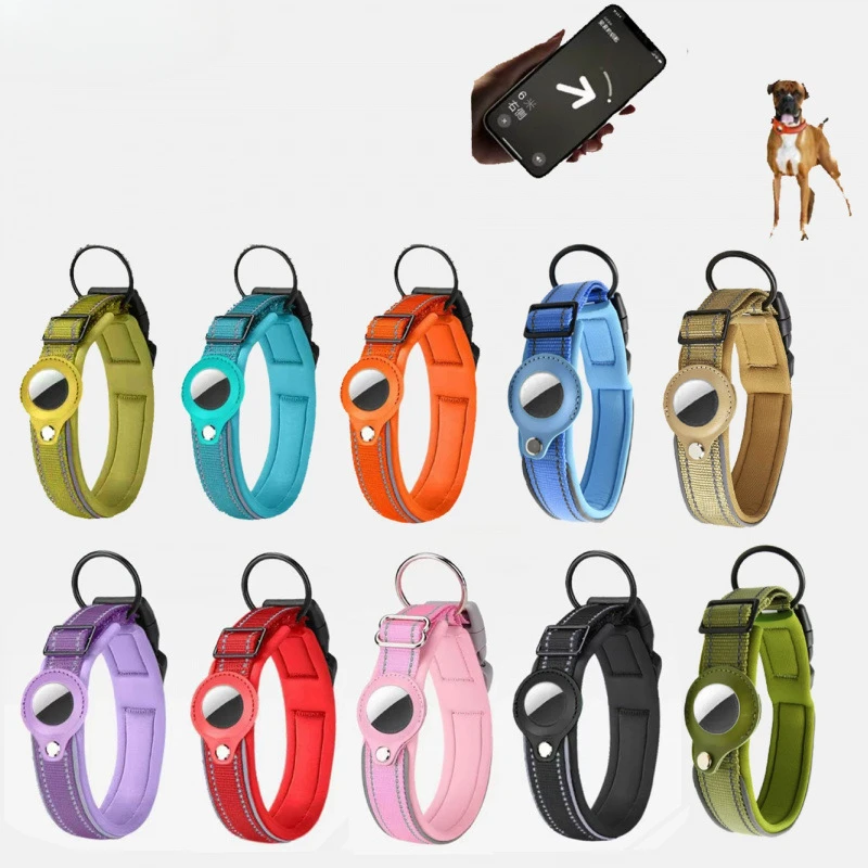 AirTag Dog Collar Reflective D - Airtag Holder Case ulasan dan harga