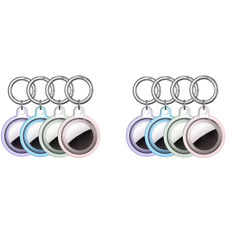 YLS-8 Pack Protective Case For - Airtag Holder Case ulasan dan harga