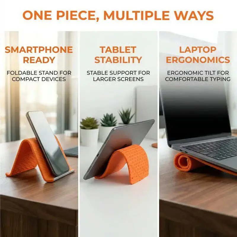 Silicone Foldable Phone Stand  - Phone Accessories Diy ulasan dan harga