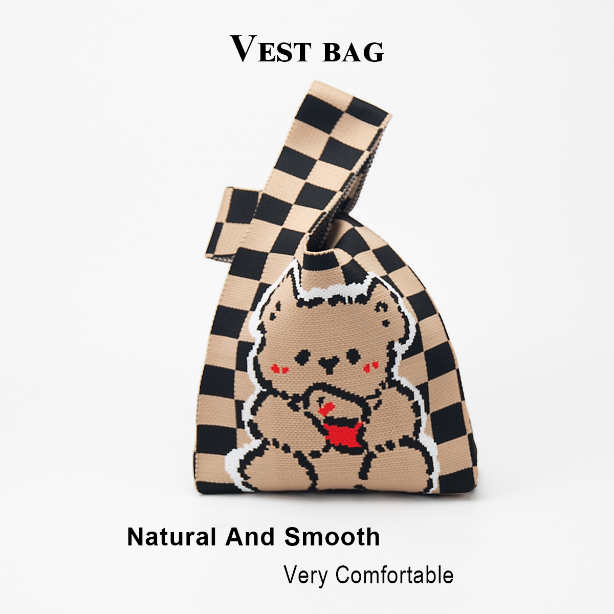 Cute Knitted Handbag for Girls - Phone Accessories For Girls ulasan dan harga