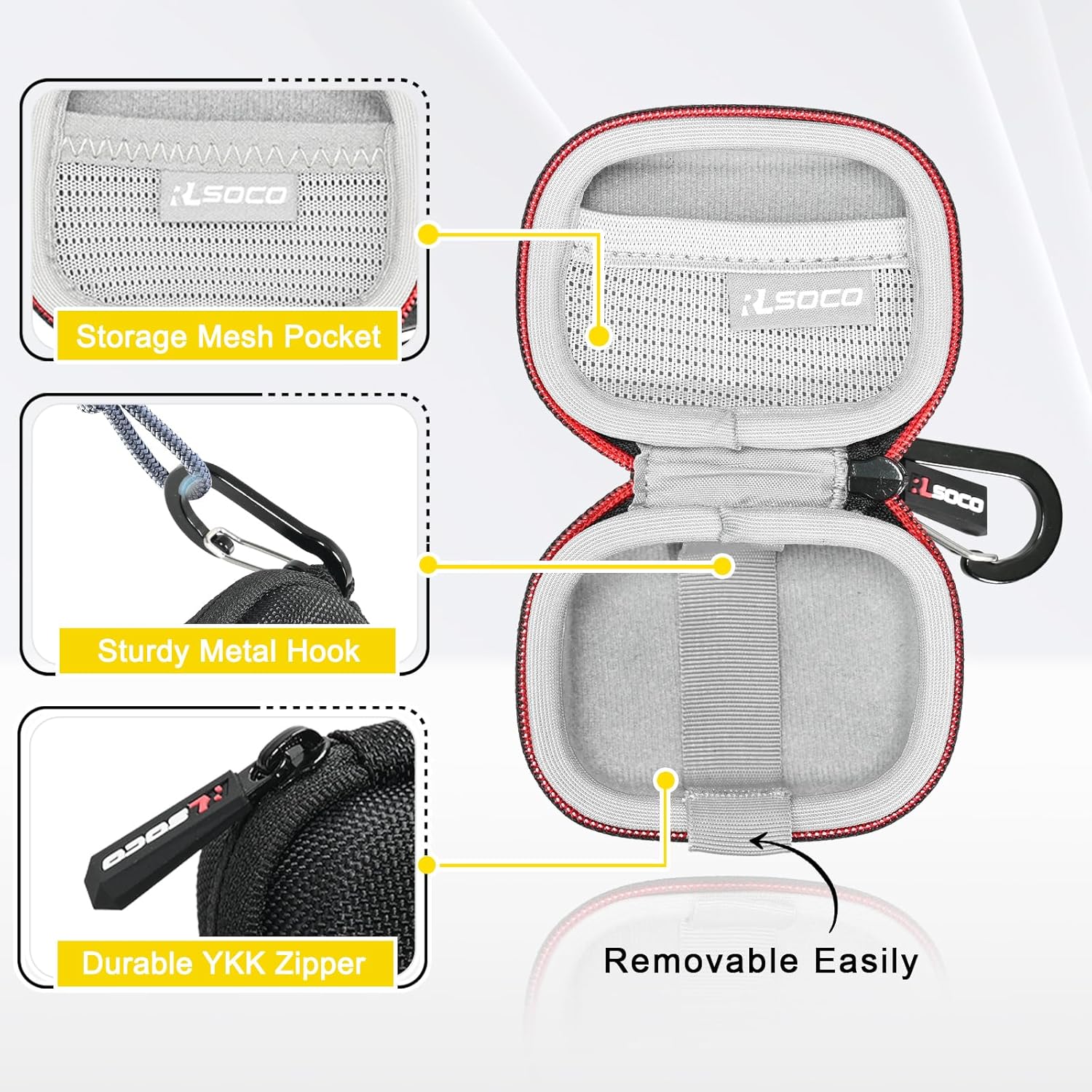 RLSOCO Hard Case for Nothing E - Wireless Earbuds Case ulasan dan harga