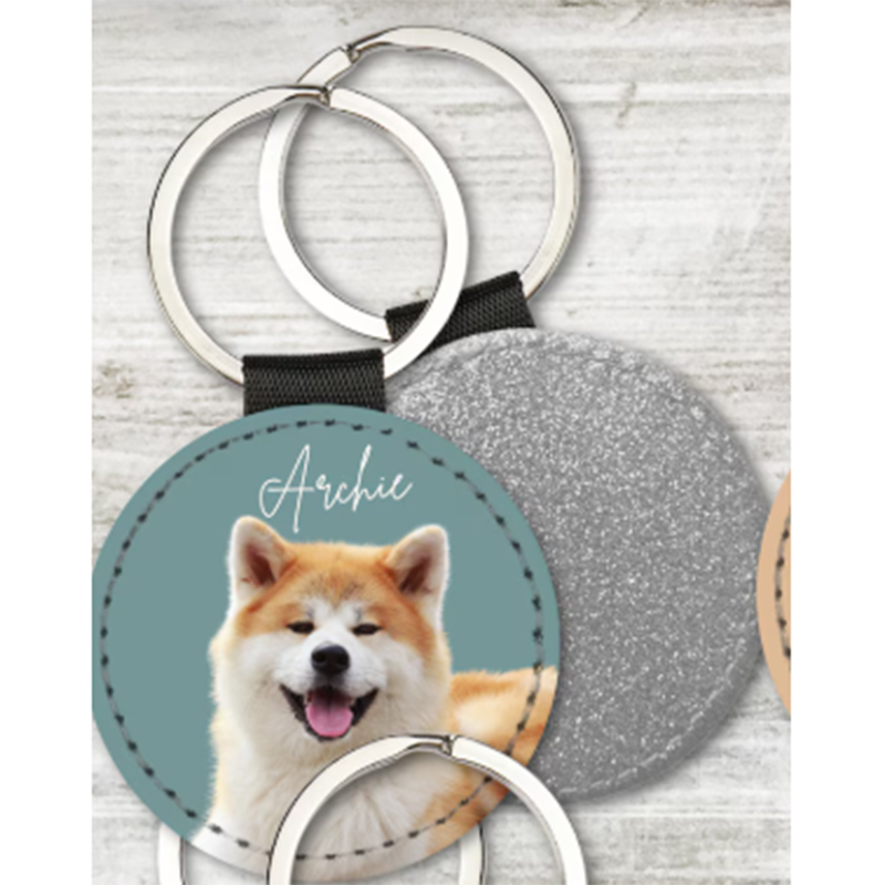 Custom Pet Photo Keychain Pers - Phone Accessories Charms ulasan dan harga