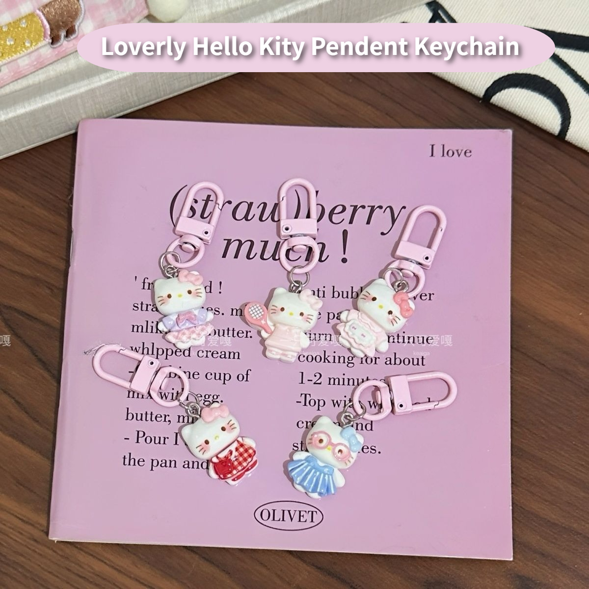 Cute Plaid Skirt Hello Kitty P - Phone Accessories Charms ulasan dan harga