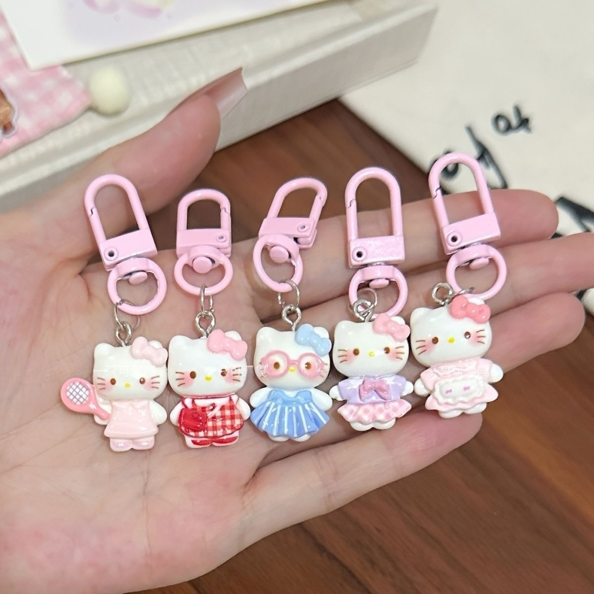 Cute Plaid Skirt Hello Kitty P - Phone Accessories Charms ulasan dan harga