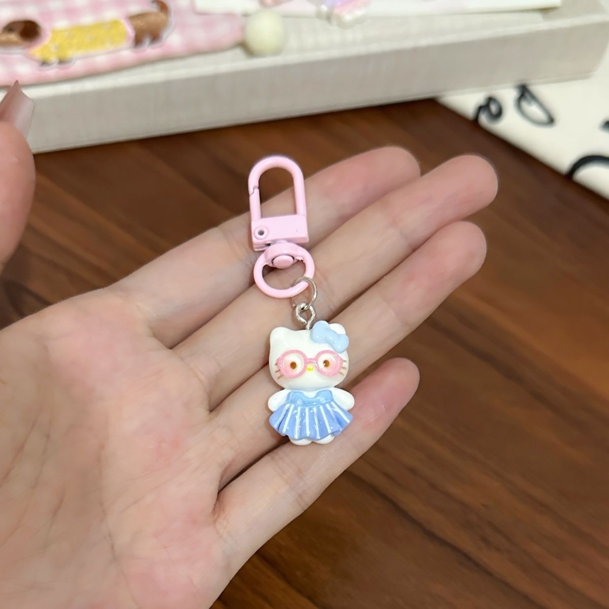 Cute Plaid Skirt Hello Kitty P - Phone Accessories Charms ulasan dan harga