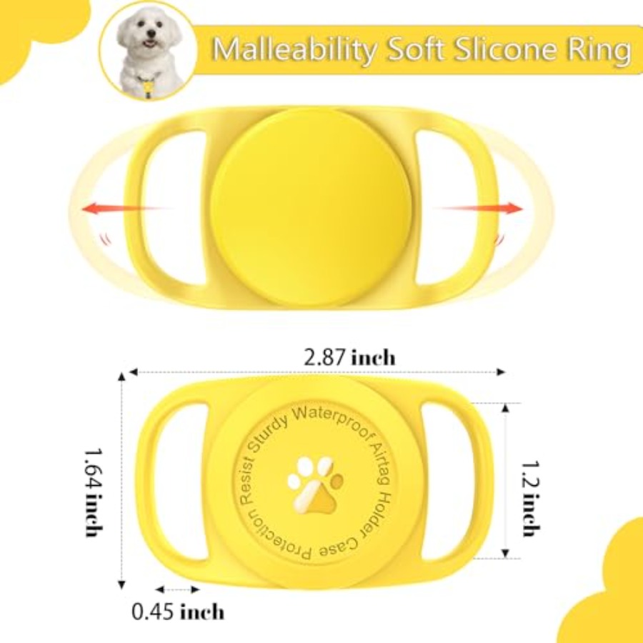 Airtag Dog Collar Holder, [1 P - Airtag Holder Case ulasan dan harga