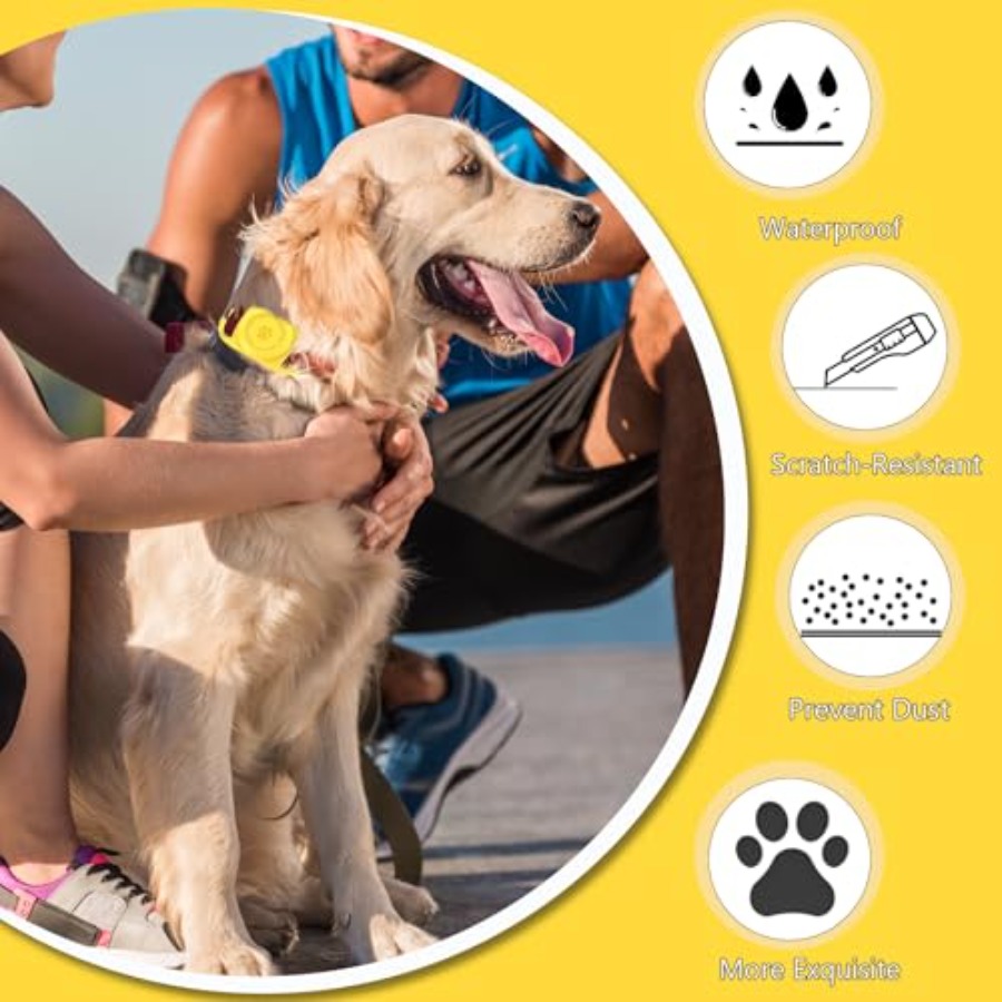 Airtag Dog Collar Holder, [1 P - Airtag Holder Case ulasan dan harga
