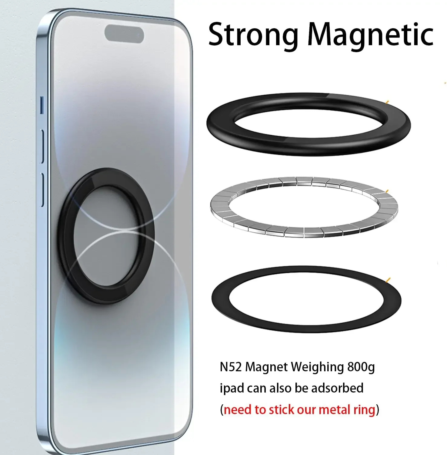 For MagSafe Magnetic Ring Hold - Phone Accessories Holder Car ulasan dan harga