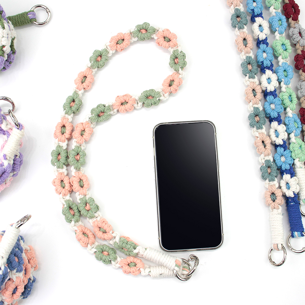 Nordic Pastoral Daisy Woven Ph - Phone Accessories Diy ulasan dan harga