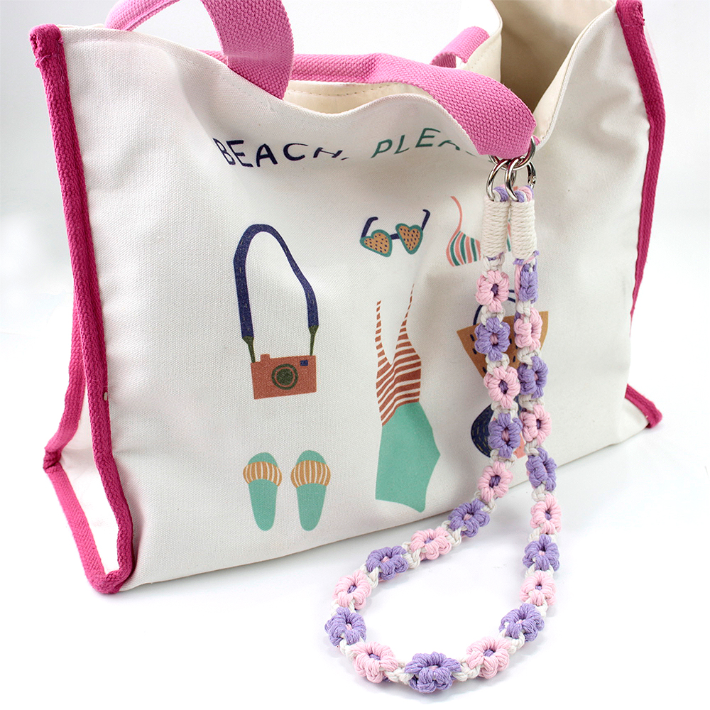 Nordic Pastoral Daisy Woven Ph - Phone Accessories Diy ulasan dan harga