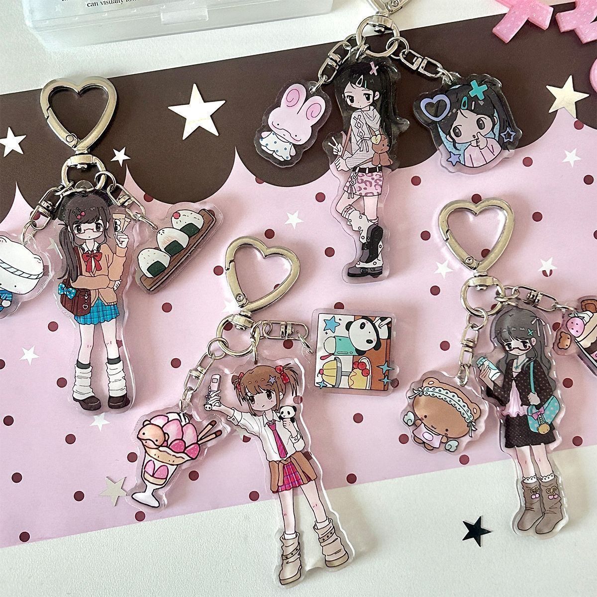 Cute Girl Aesthetic Acrylic Ph - Phone Accessories For Girls ulasan dan harga