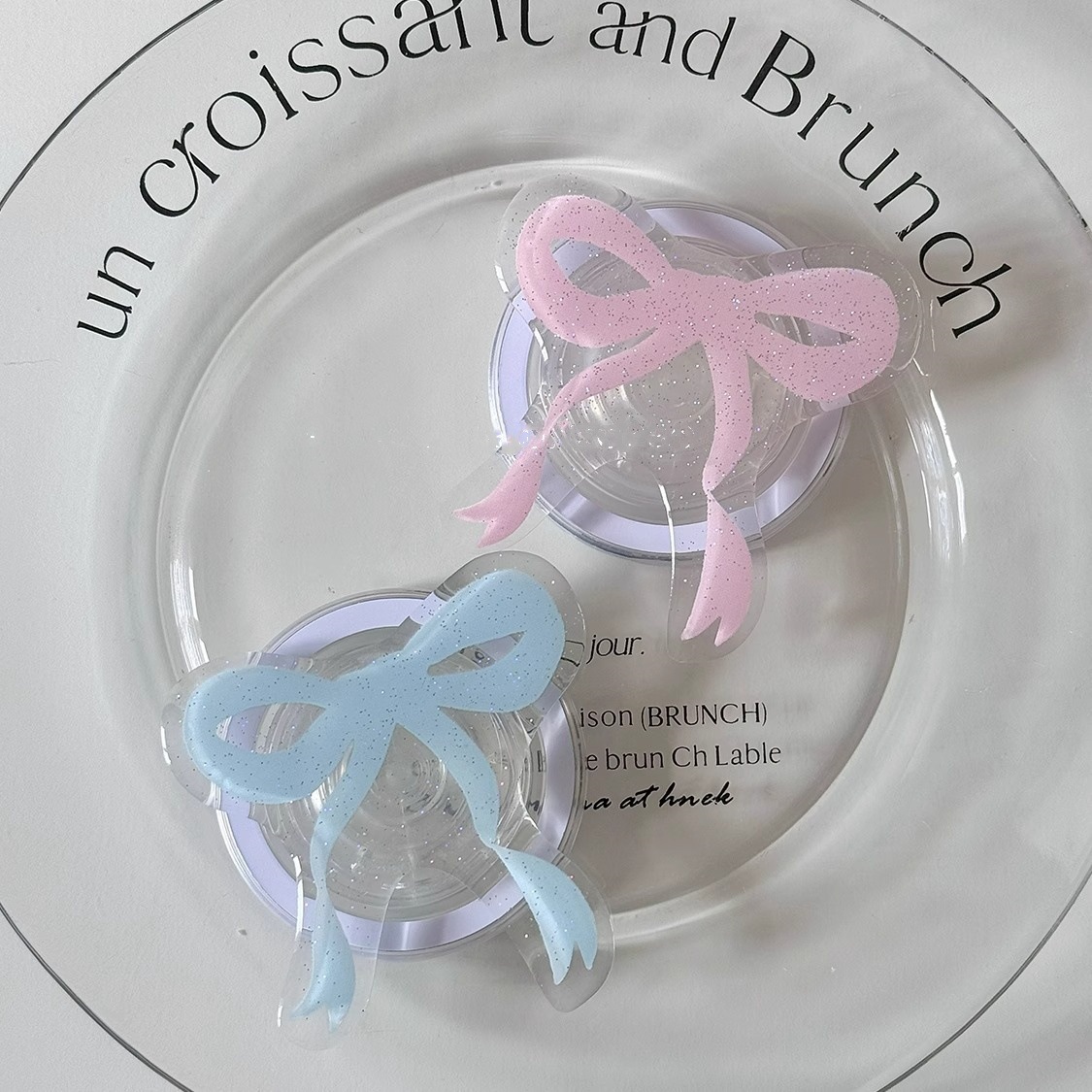 Ins Style Glitter Bow Magnetic - Phone Accessories For Girls ulasan dan harga