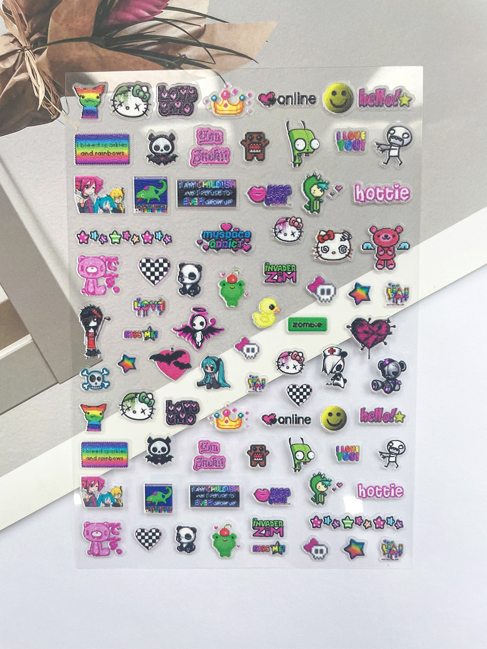 Pvc Kawaii Y2k Hellokitty Mini - Phone Accessories Poster ulasan dan harga