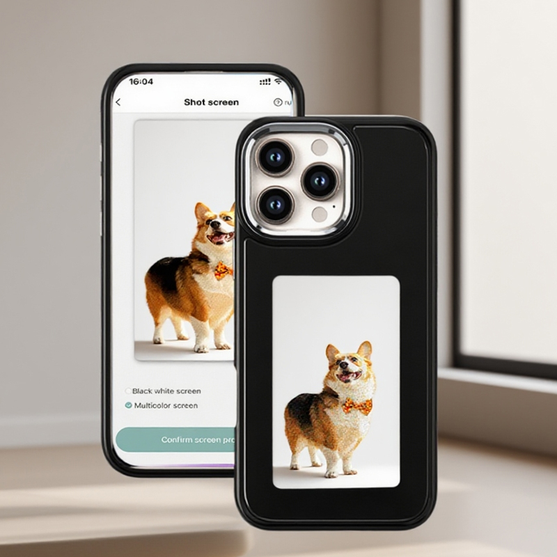 DIY E-Ink Screen Phone Case NF - Phone Accessories Diy ulasan dan harga