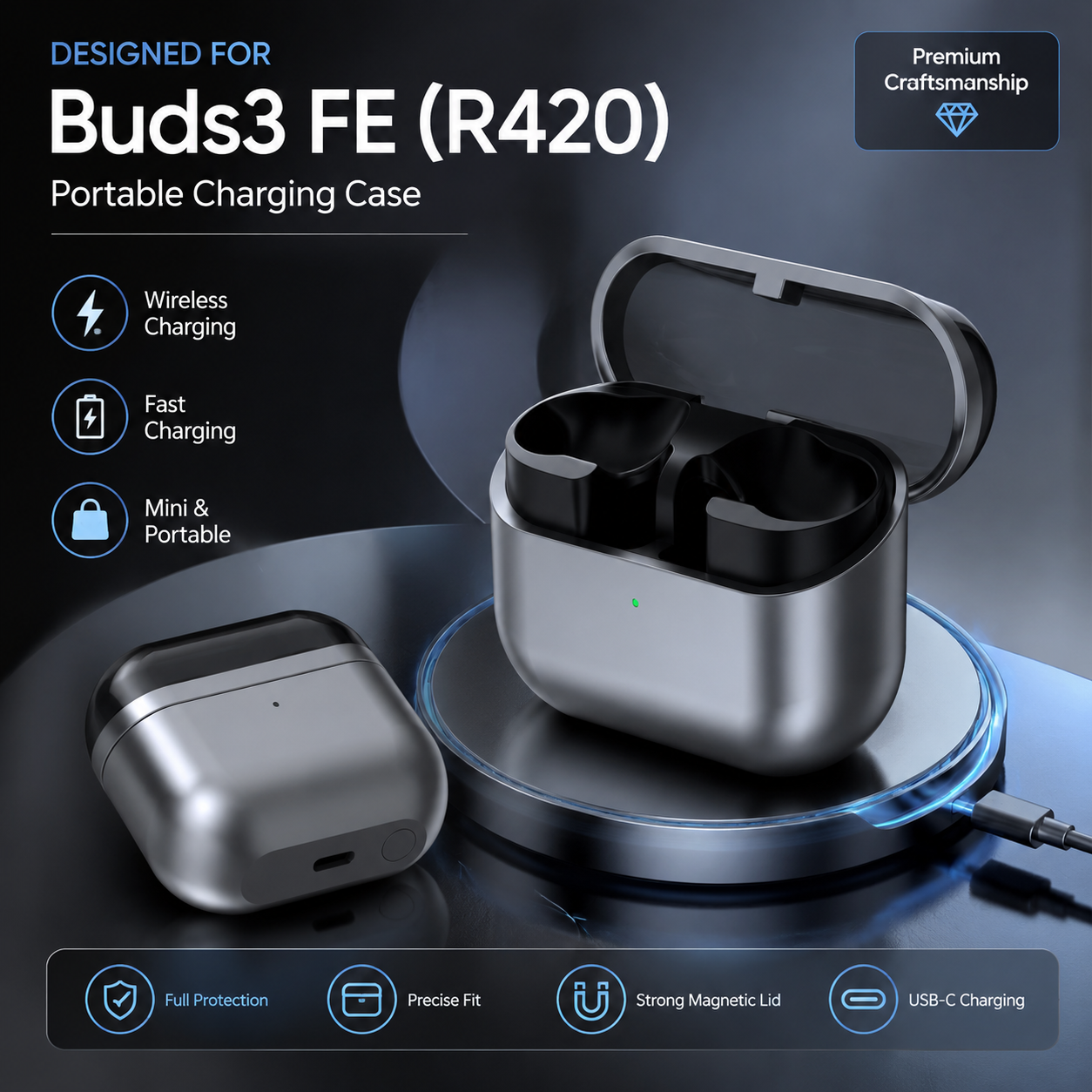 Replacement Charging Case For  - Wireless Earbuds Case ulasan dan harga