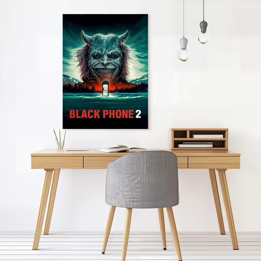 Black Phone 2 Movie Canvas Wal - Phone Accessories Poster ulasan dan harga