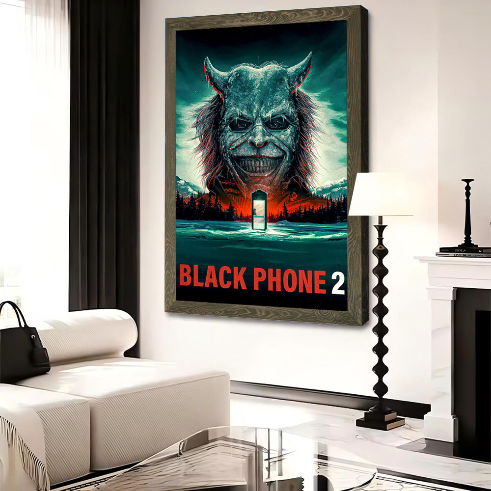 Black Phone 2 Movie Canvas Wal - Phone Accessories Poster ulasan dan harga