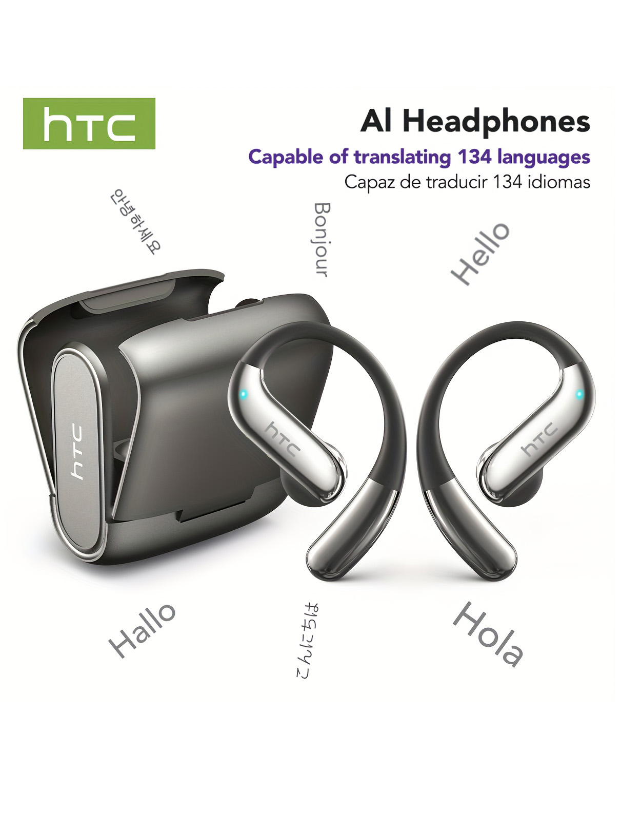 Open-ear Bluetooth Headphones  - Wireless Earbuds Case ulasan dan harga