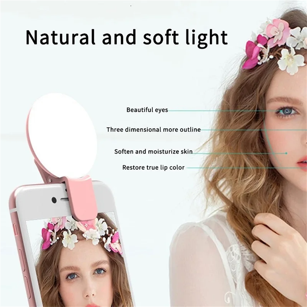 Portable LED Light Mobile Phon - Phone Accessories And Electronics ulasan dan harga