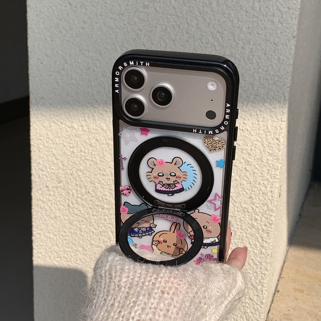 Cute Usagi Hachiware Acrylic P - Phone Accessories For Girls ulasan dan harga