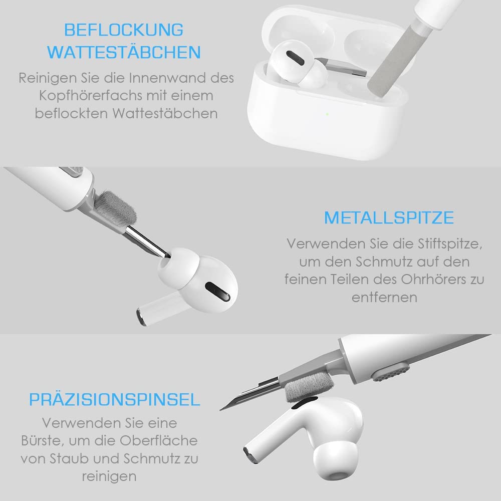 Wireless Earphone Cleaner Kit  - Wireless Earbuds Case ulasan dan harga