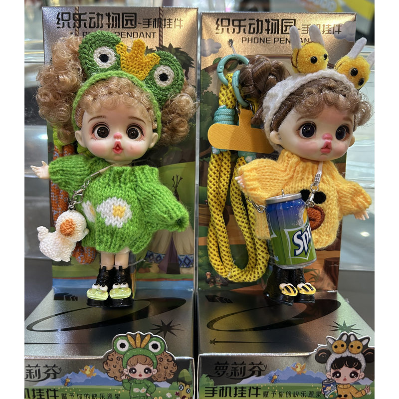 14cm Mini Doll Bjd Dress Up Gi - Phone Accessories For Girls ulasan dan harga
