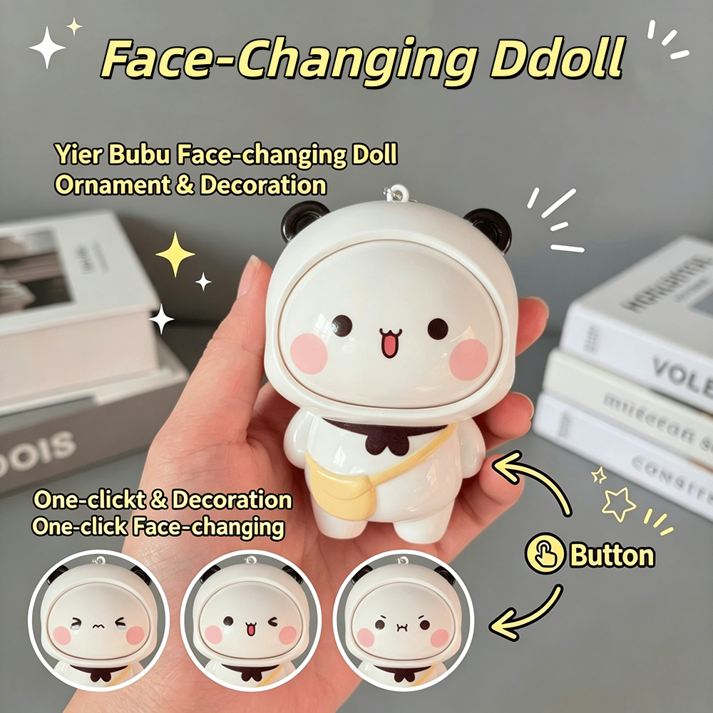 Cute Yier Bubu Face-Changing D - Phone Accessories Charms ulasan dan harga