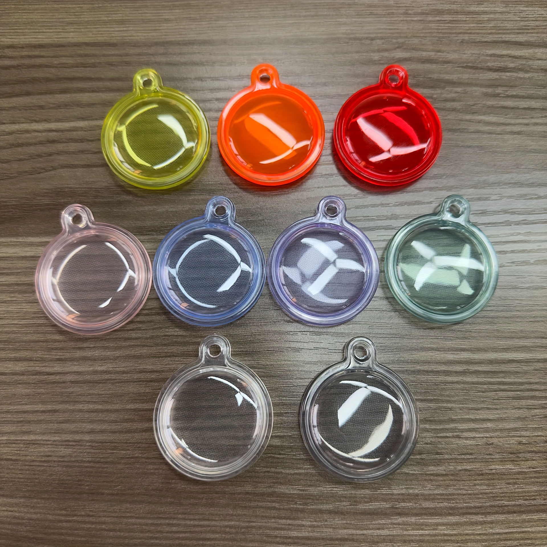 1pc Random Color Keychain Hold - Airtag Holder Case ulasan dan harga