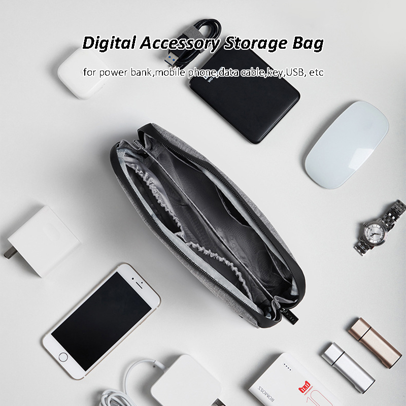 Multifunctional Storage Bag Di - Phone Accessories And Electronics ulasan dan harga