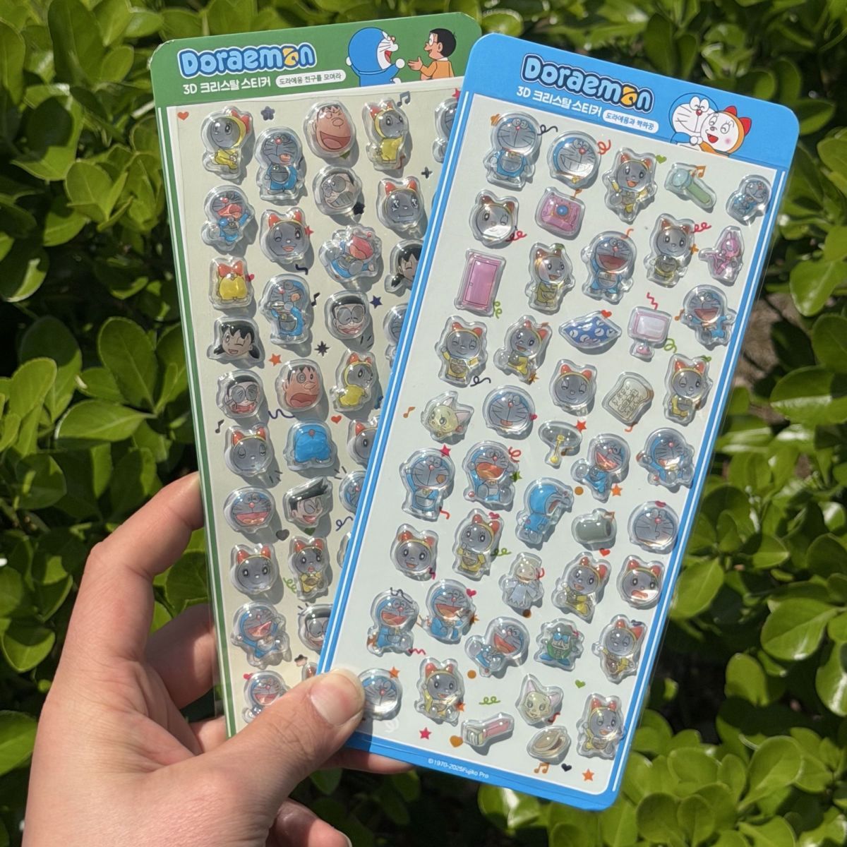 Doraemon Crystal Sticker Anime - Phone Accessories Diy ulasan dan harga