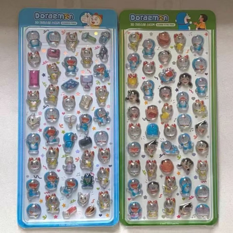 Doraemon Crystal Sticker Anime - Phone Accessories Diy ulasan dan harga