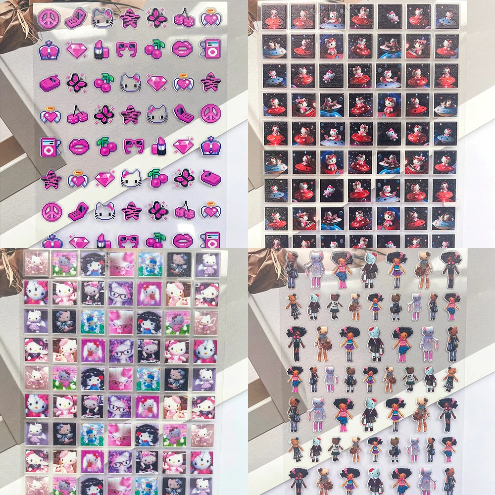 Mini Pvc Cute Pink Pixel Art S - Phone Accessories Poster ulasan dan harga