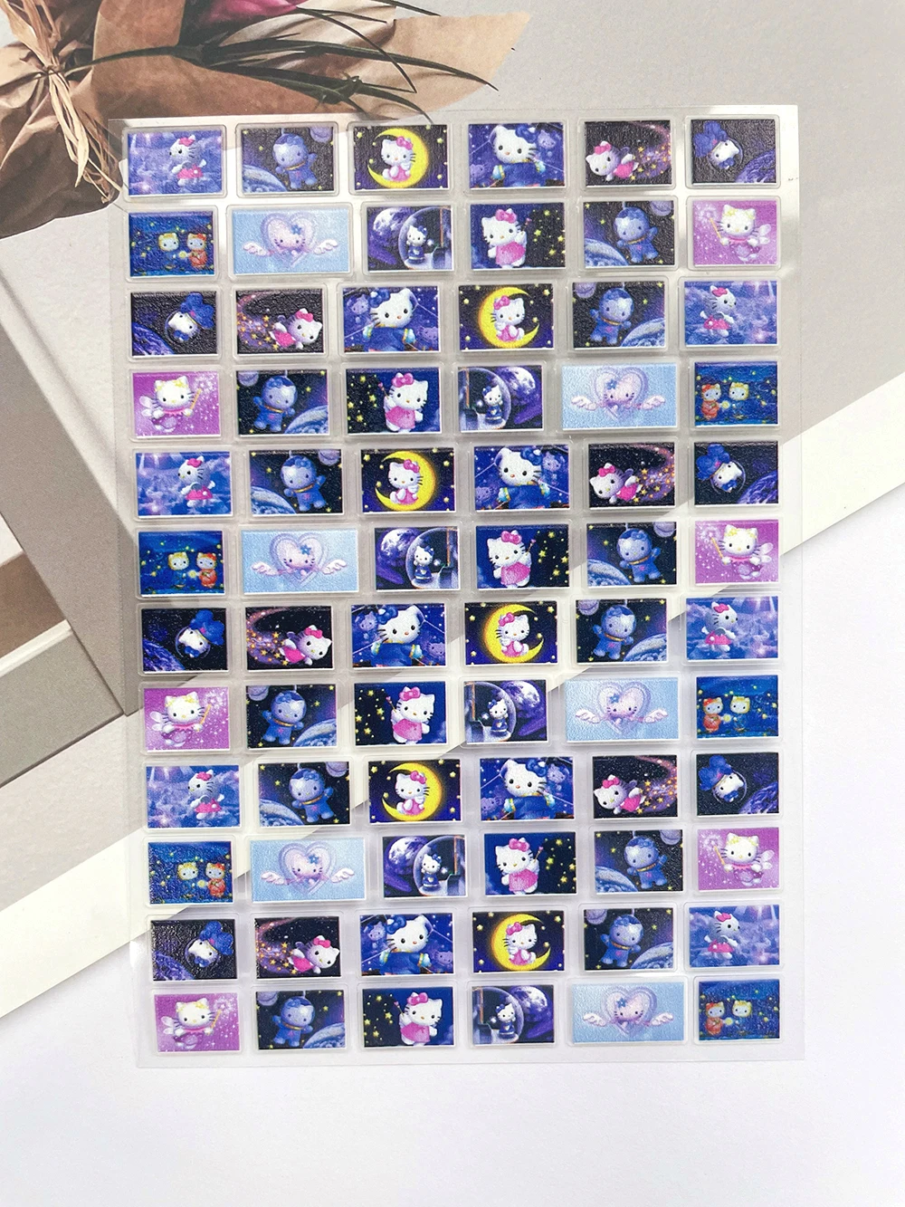 Mini Pvc Cute Pink Pixel Art S - Phone Accessories Poster ulasan dan harga