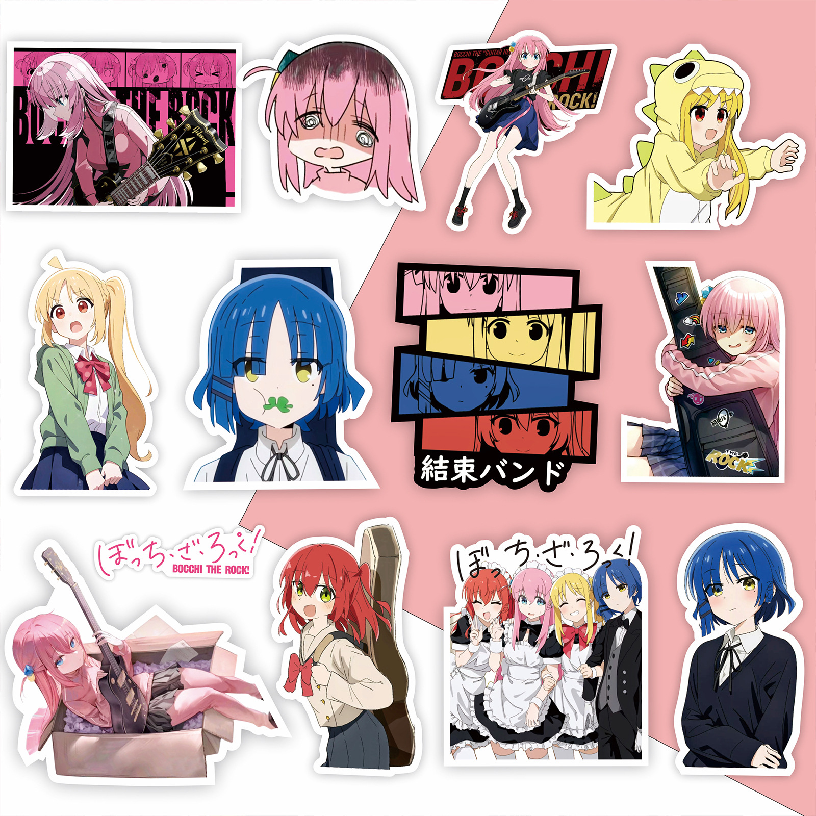 50Pcs Anime BOCCHI THE ROCK! S - Phone Accessories Diy ulasan dan harga