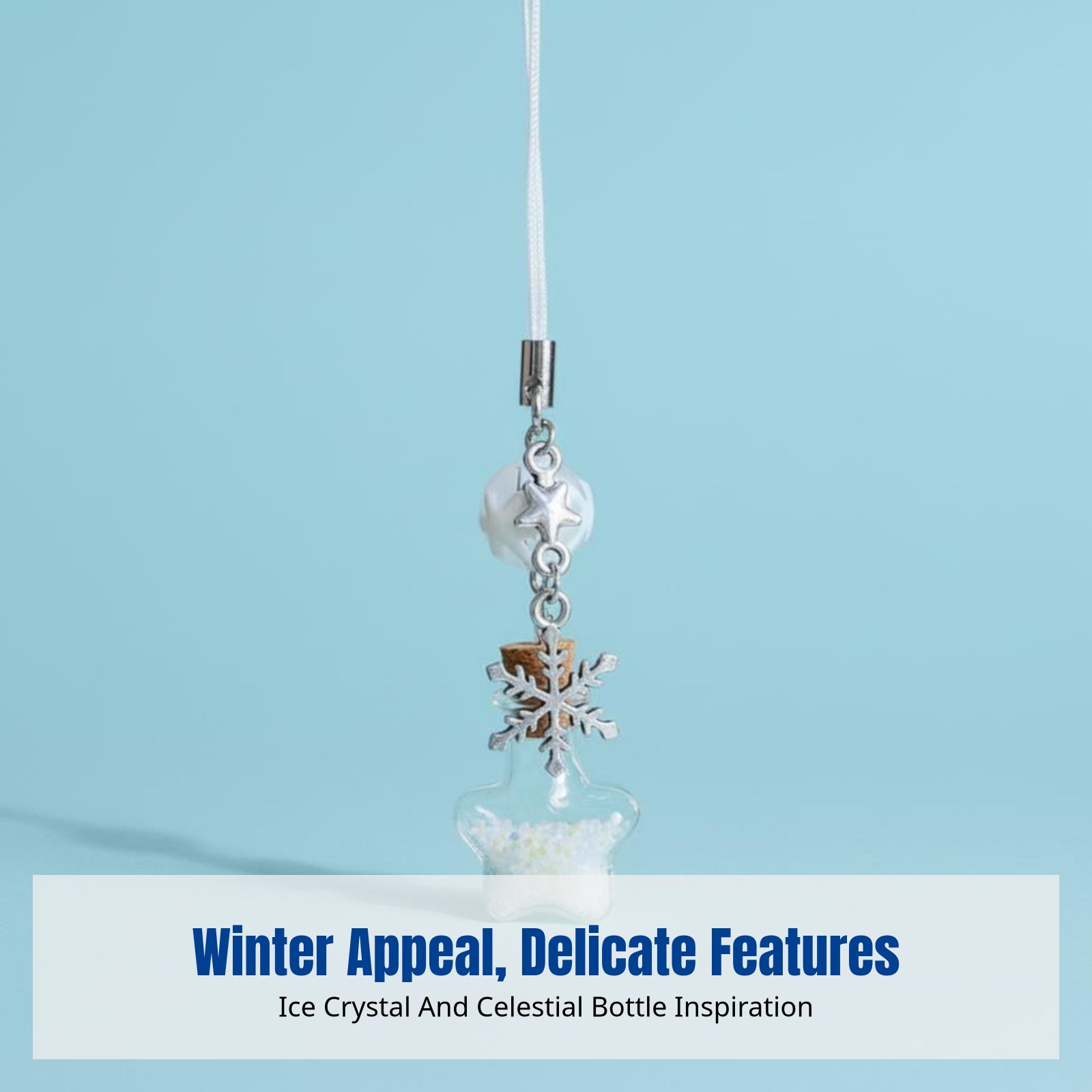 Cute Ice Crystal Wish Bottle K - Phone Accessories For Girls ulasan dan harga