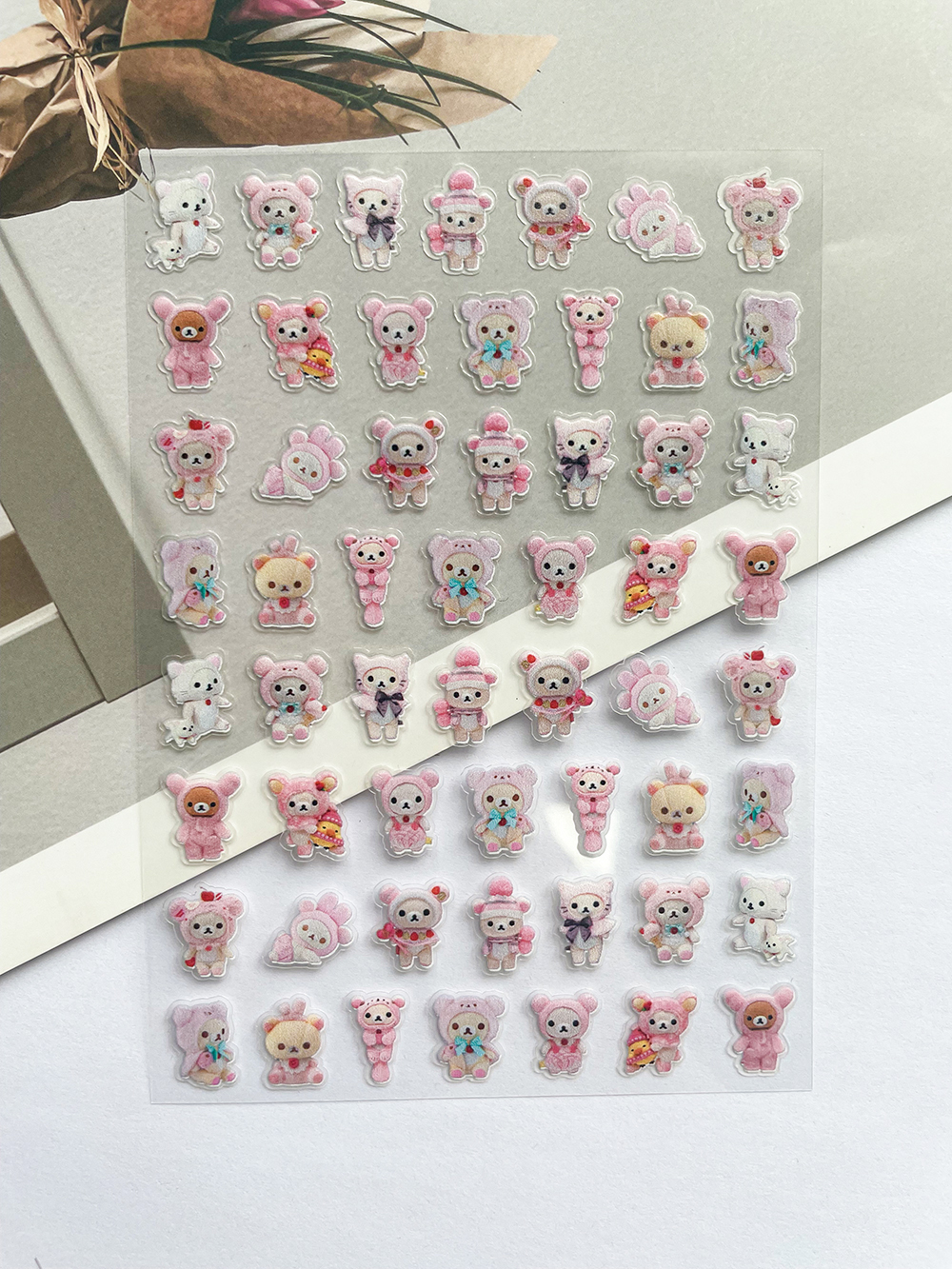Mini Kawaii Rilakkuma Pvc Post - Phone Accessories And Electronics ulasan dan harga
