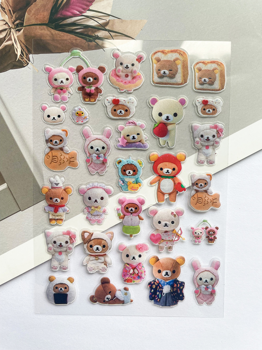 Mini Kawaii Rilakkuma Pvc Post - Phone Accessories And Electronics ulasan dan harga
