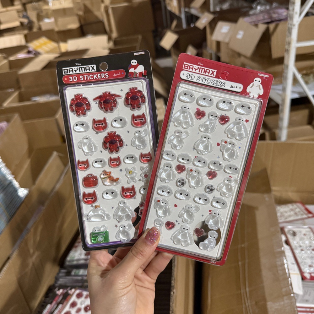 2pcs Big Hero 6 Baymax 3D Reli - Phone Accessories Diy ulasan dan harga