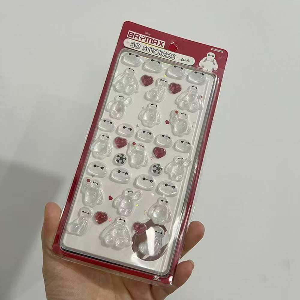 2pcs Big Hero 6 Baymax 3D Reli - Phone Accessories Diy ulasan dan harga