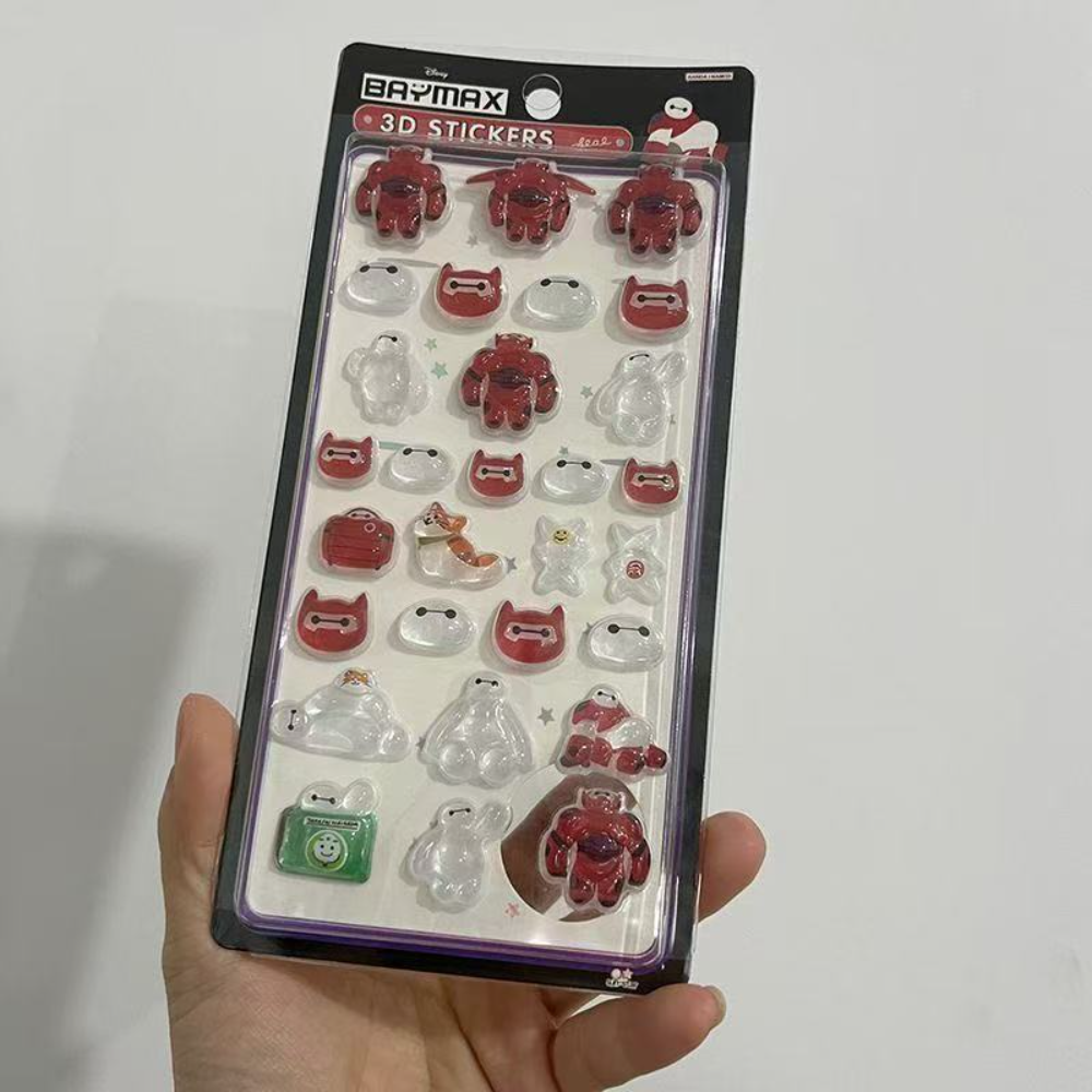 2pcs Big Hero 6 Baymax 3D Reli - Phone Accessories Diy ulasan dan harga