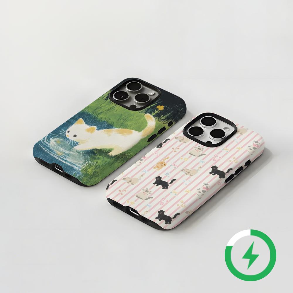 Cat  Phone Case Magnetic 2-in- - Magnetic Phone Case ulasan dan harga