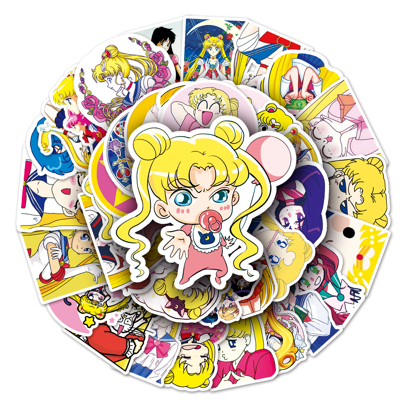51pcs Kawaii Sailor Moon Anime - Phone Accessories For Girls ulasan dan harga