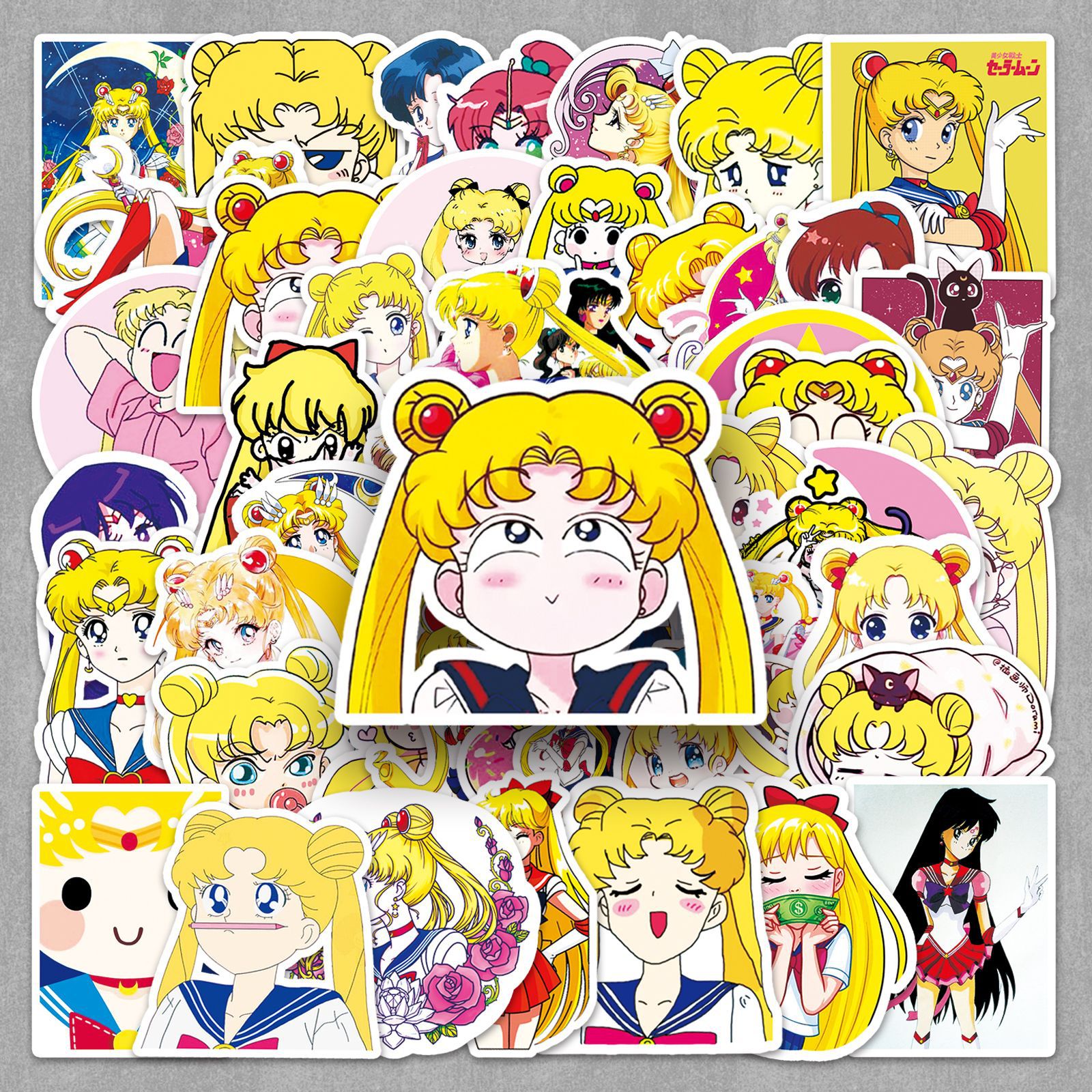 51pcs Kawaii Sailor Moon Anime - Phone Accessories For Girls ulasan dan harga