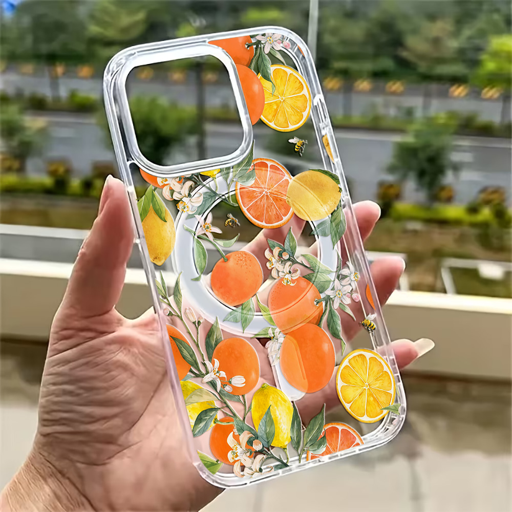 Summer Lemon Phone Case for iP - Magnetic Phone Case ulasan dan harga